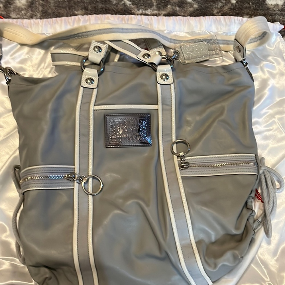 Coach leather poppy bag